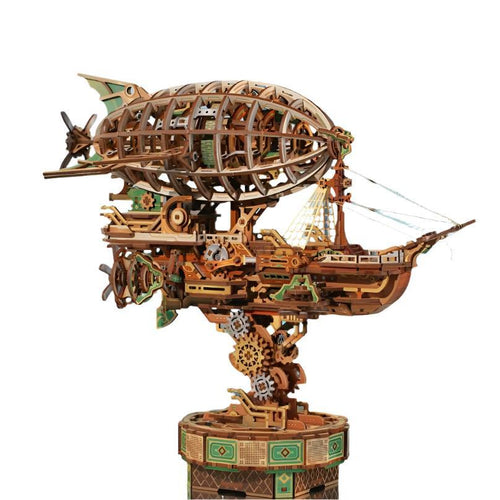 Desktrim™ | Sailing In Fog - 3D Mechanical Airship Puzzle