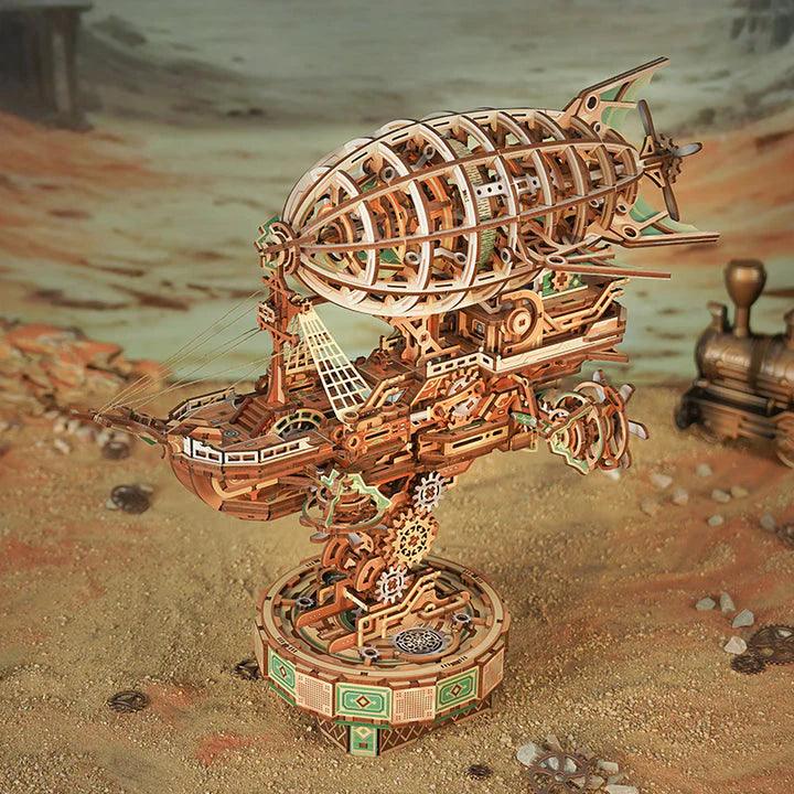 Desktrim™ | Sailing In Fog - 3D Mechanical Airship Puzzle