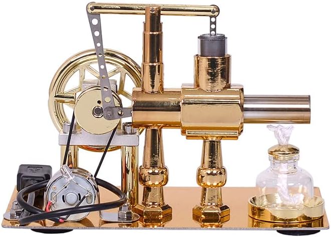 Desktrim™ | Educational Stirling Engine Generator with LED Power Display