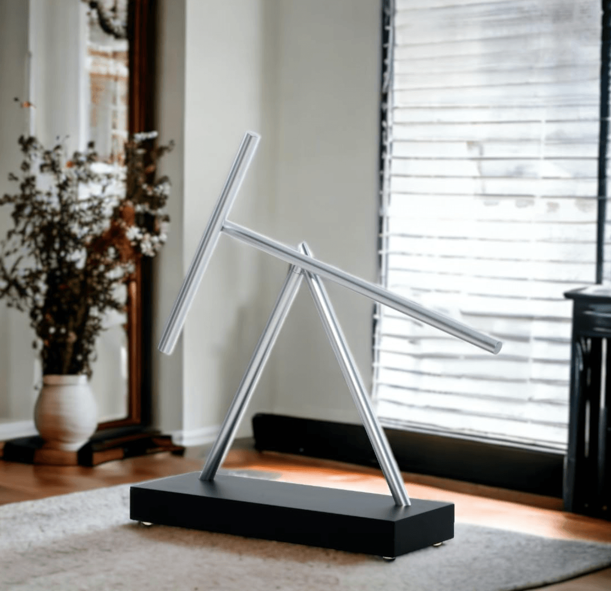 Desktrim™ | Infinite Motion Kinetic Sculpture (Iron Man 2 Swinging Sticks)