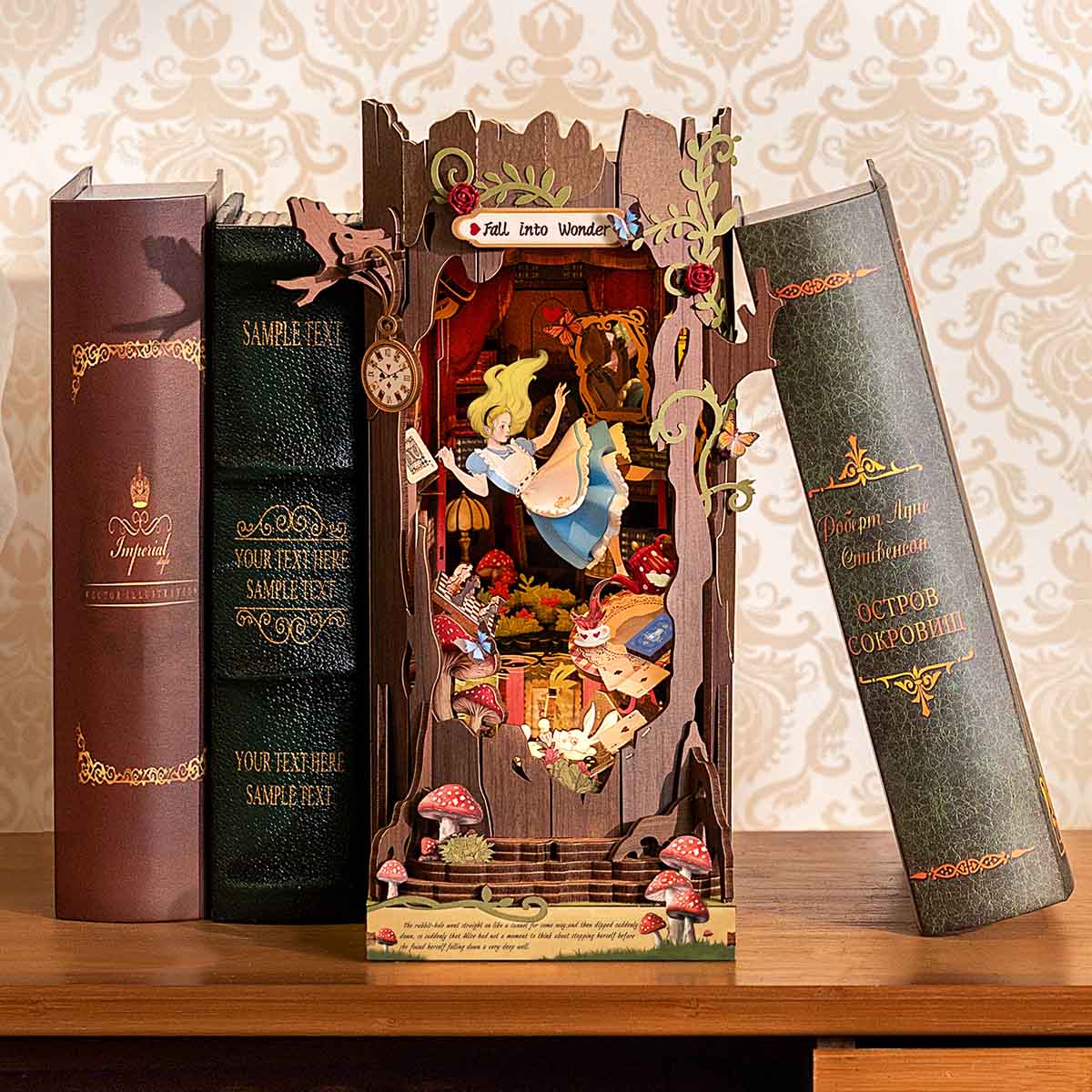 Desktrim™ | Diy Book Nook Shelf - Fall Into Wonder