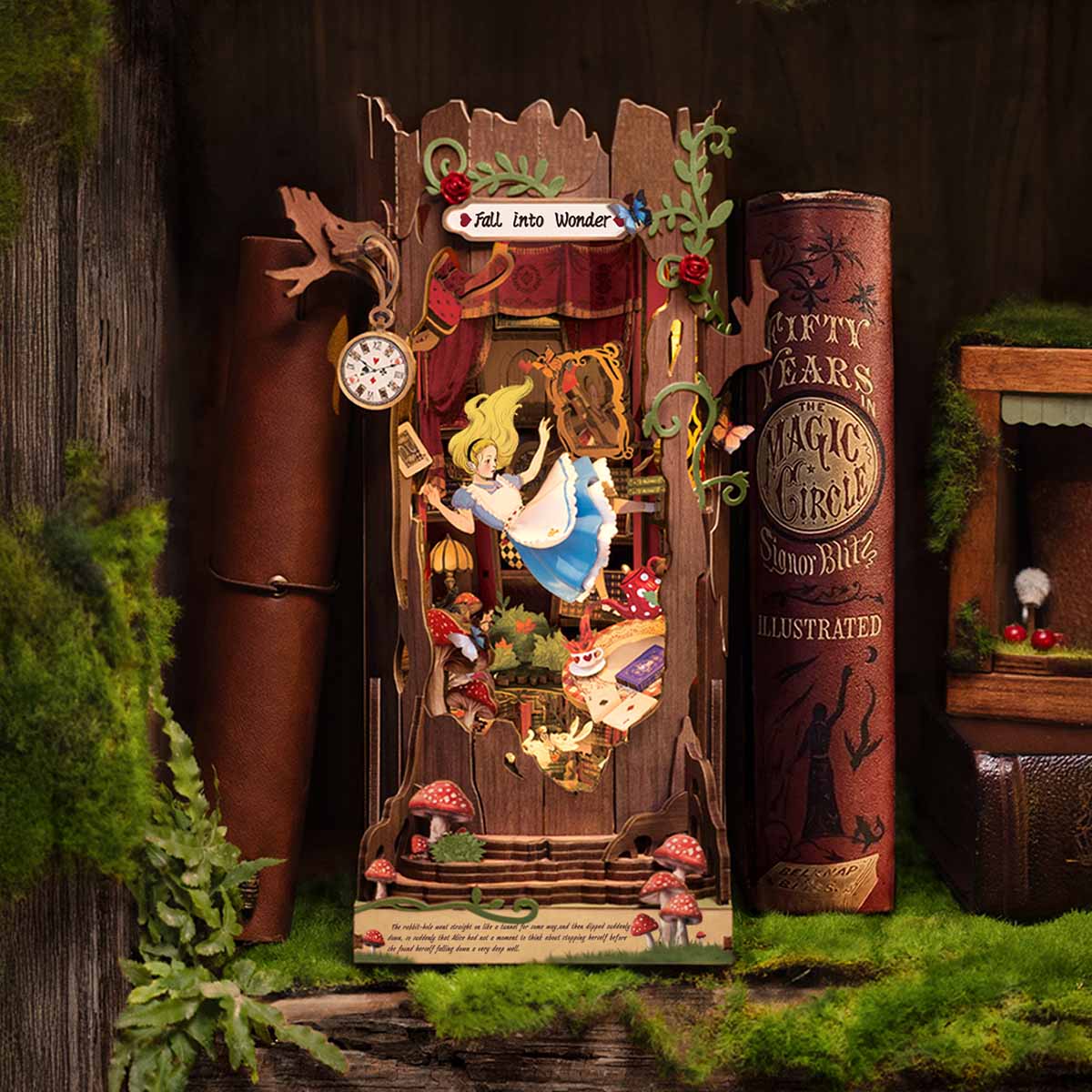 Desktrim™ | Diy Book Nook Shelf - Fall Into Wonder