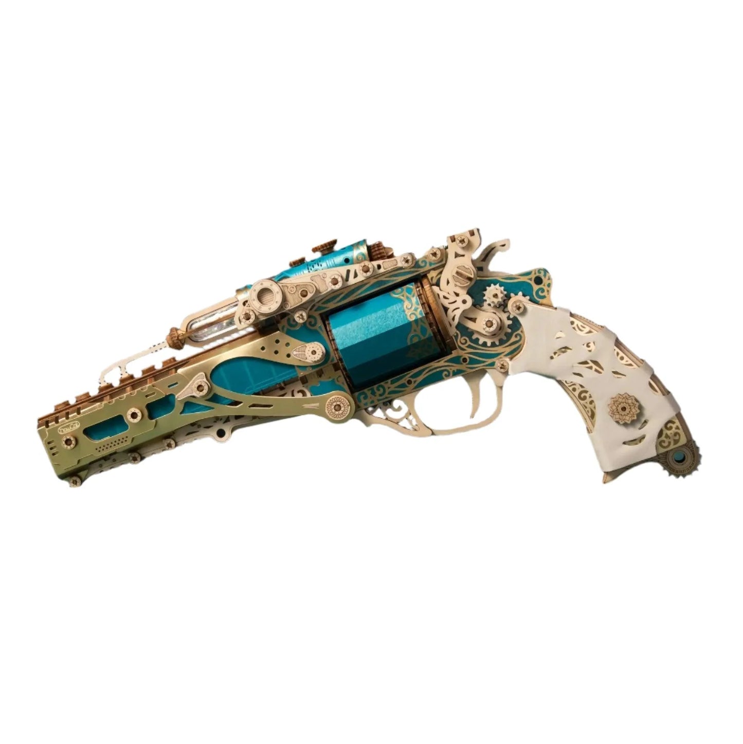Desktrim™ | Steampunk Revolution 3D Mechanical Revolver Puzzle