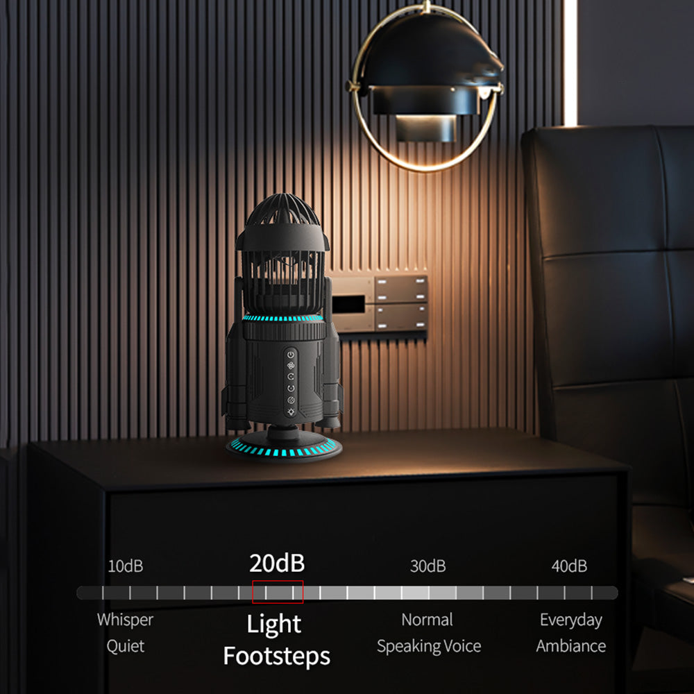 Desktrim™ | Creative Rocket Desktop Fan