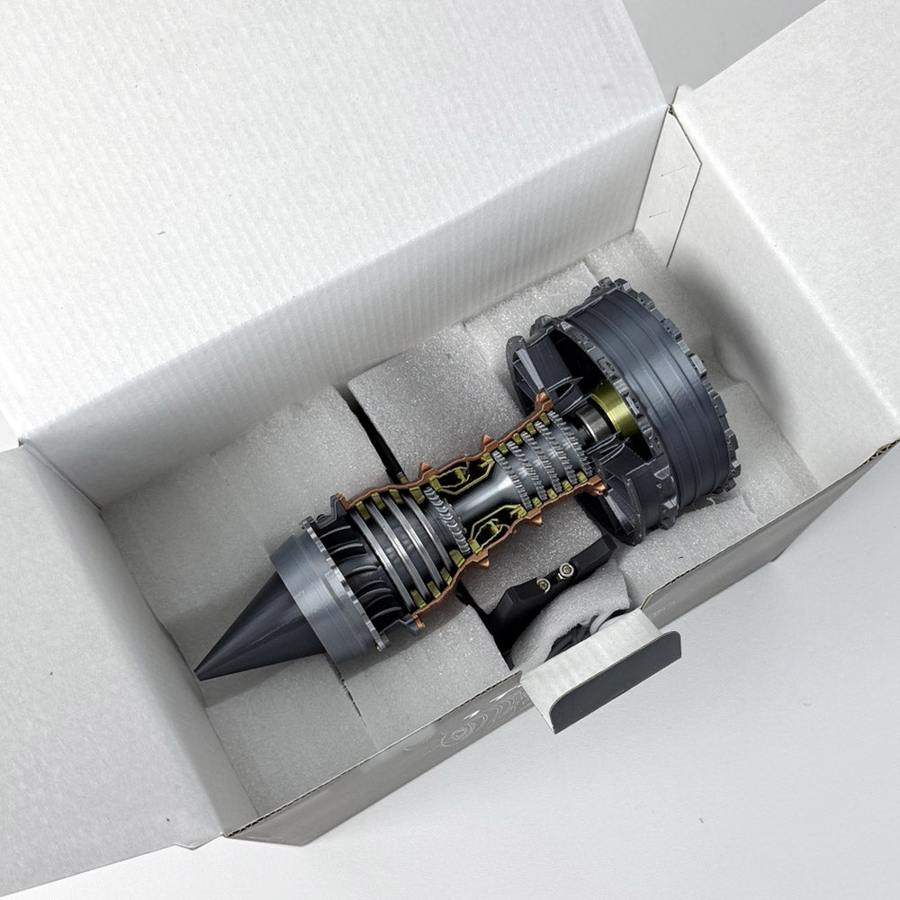 Desktrim™ | Professional Turbofan Engine (25cm / 10in) flagship version Diy Kits