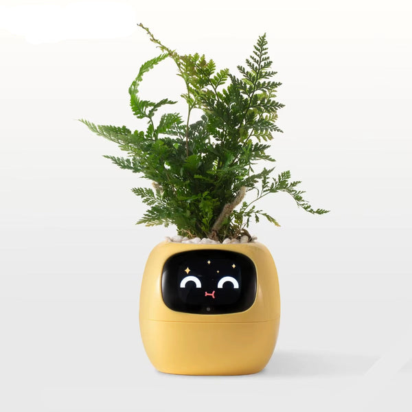 Desktrim™ | Smart Plant Pot with AI Sensors - Self Watering Planter App Control Indoor Garden Smart Home