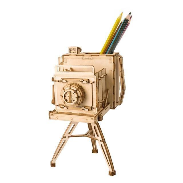 Desktrim™ | Vintage Camera 3D Wooden Puzzle