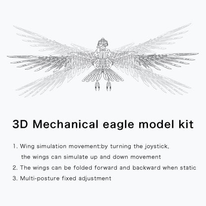 Desktrim™ | Majestic 3D Metal Mechanical Eagle Model Kit