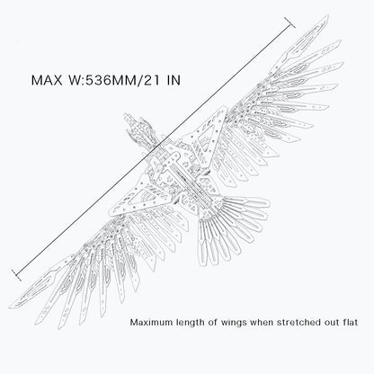 Desktrim™ | Majestic 3D Metal Mechanical Eagle Model Kit