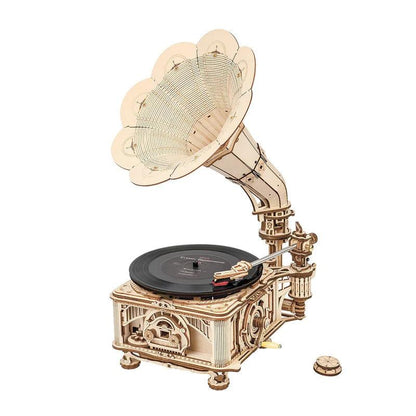 Desktrim™ | Vintage Melody Maker DIY Wooden Gramophone Kit