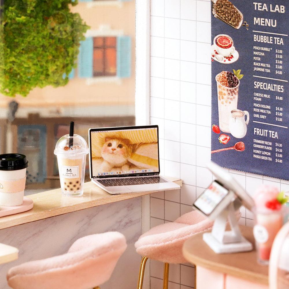 Desktrim™ | DIY Dollhouse Kit (Sunny Tea Station)