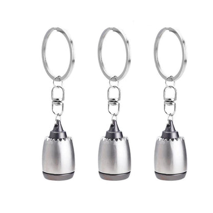 Desktrim | CNC Precision Turbofan Engine Keychain