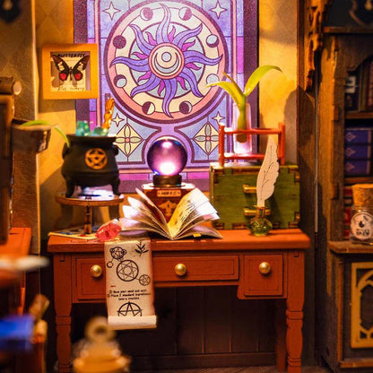 Desktrim™ | Enchanted Wizard's Study DIY Miniature Kit
