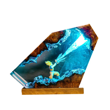 Desktrim™ | Dragon Ball Z Kakarot Resin RGB Night Light lamp Desktop Decoration