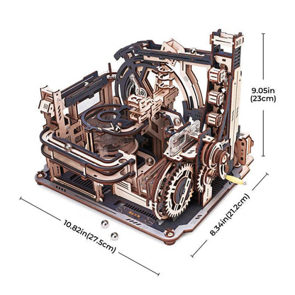 Desktrim™ | Cosmic Marble Labyrinth - 3D Wooden Mechanical Model Kit