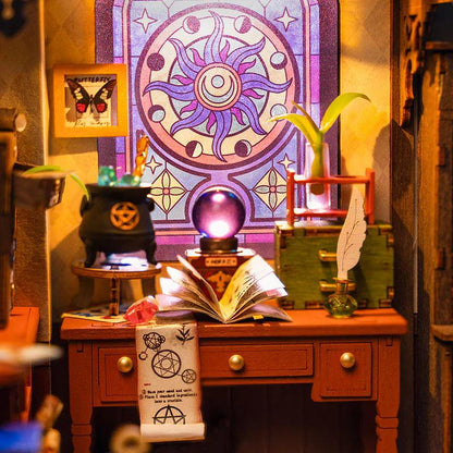 Desktrim™ | Enchanted Wizard's Study DIY Miniature Kit