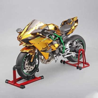 Desktrim™ | Premium Ninja H2R RC Superbike 1:6 Scale with Realistic Sound & Smoke Effects