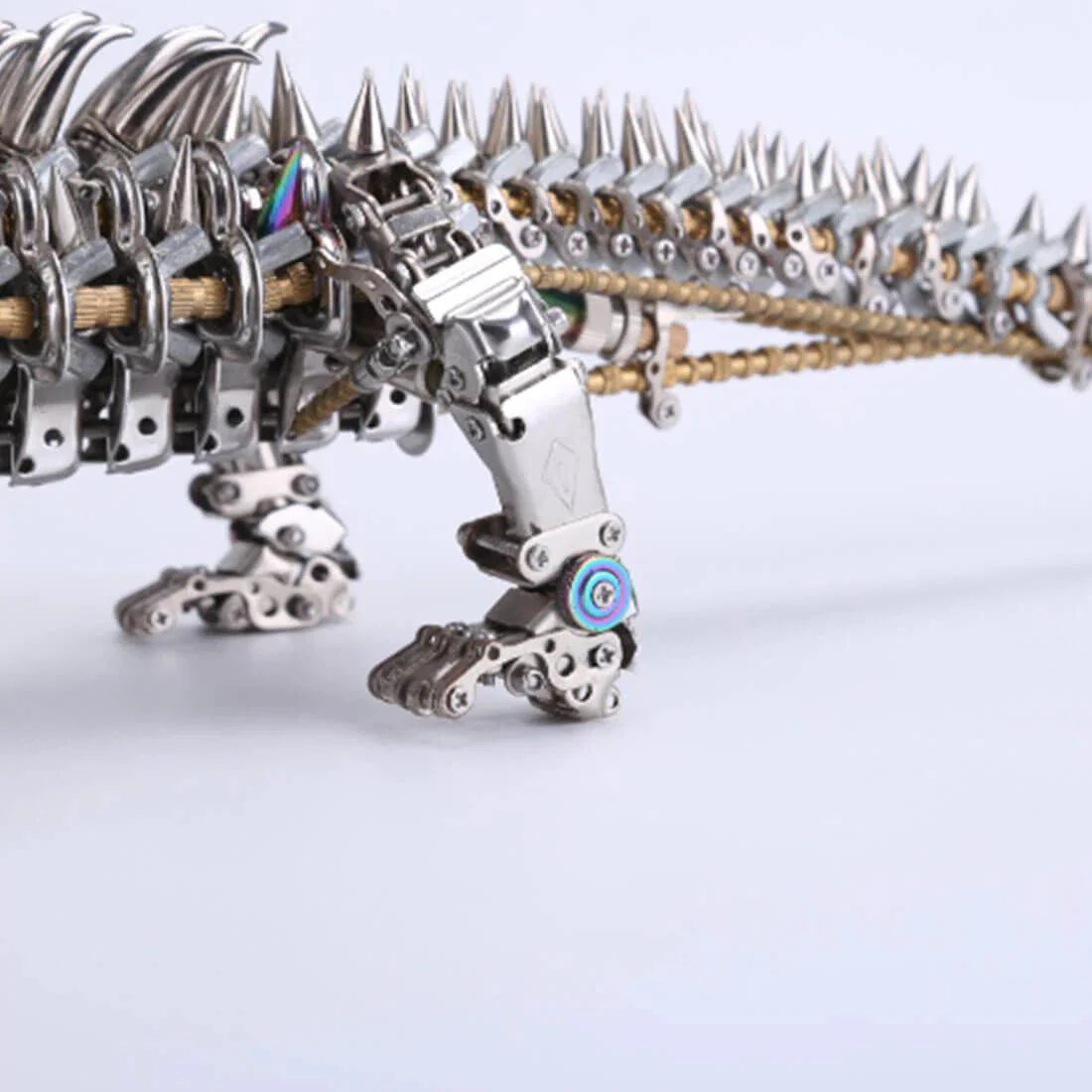 Desktrim™ | Mechanical Crocodile Metal Sculpture