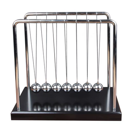 Desktrim™ | Newton Cradle Executive Desk Physics Demonstrator