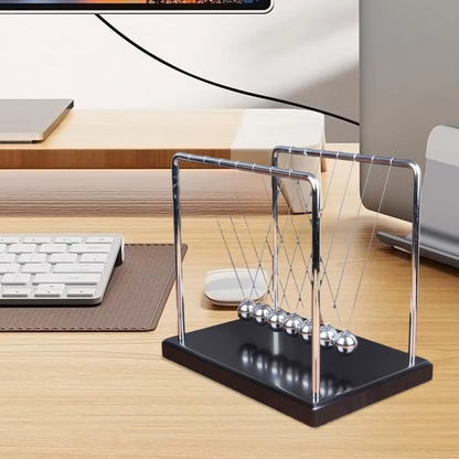 Desktrim™ | Newton Cradle Executive Desk Physics Demonstrator