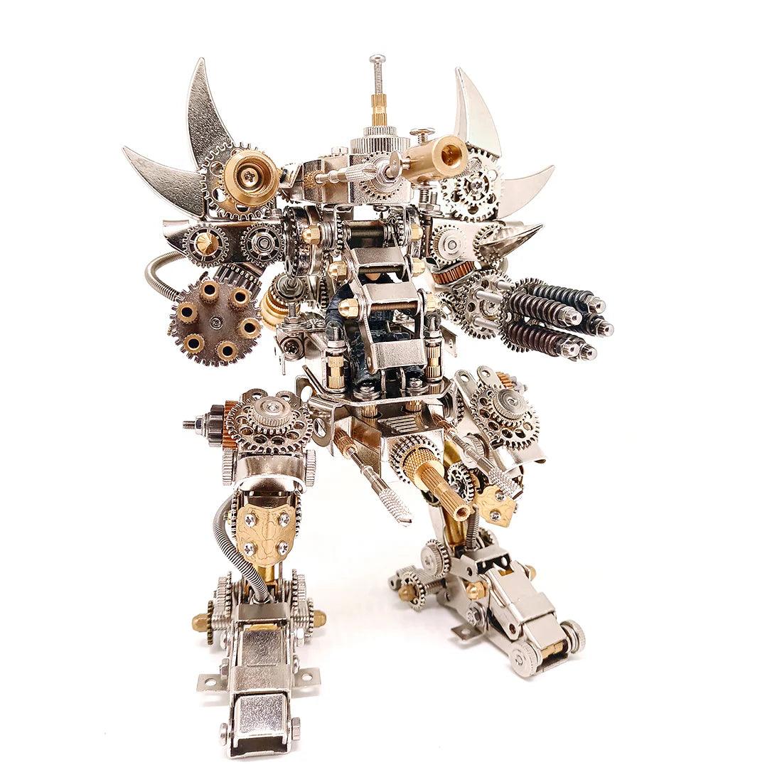 Desktrim™ | Titan Guardian Mecha Watch Stand - 3D Metal Puzzle