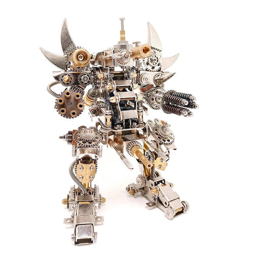 Desktrim™ | Titan Guardian Mecha Watch Stand - 3D Metal Puzzle