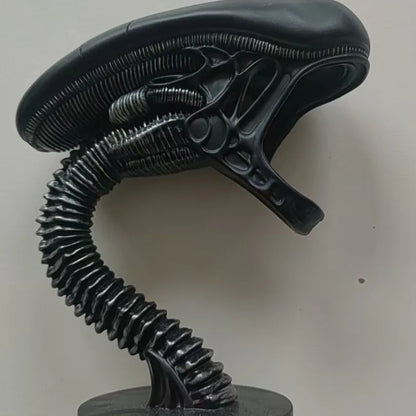 Unique Alien Creature Lamp Stand – Resin Decorative Figurine for Modern Bedroom & Home Decor