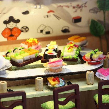 Desktrim™ | Sushi Haven Miniature Restaurant Kit