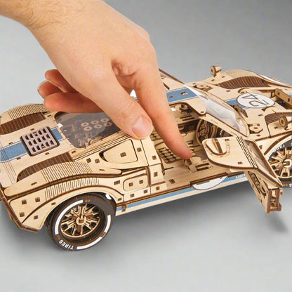 Desktrim™ | UGT-24 Endurance Racer Classic Le Mans Wooden Model Kit