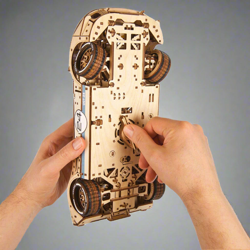 Desktrim™ | UGT-24 Endurance Racer Classic Le Mans Wooden Model Kit