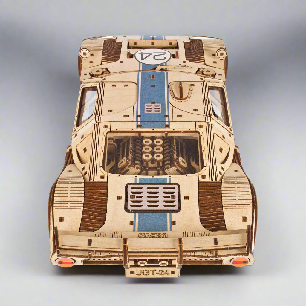 Desktrim™ | UGT-24 Endurance Racer Classic Le Mans Wooden Model Kit
