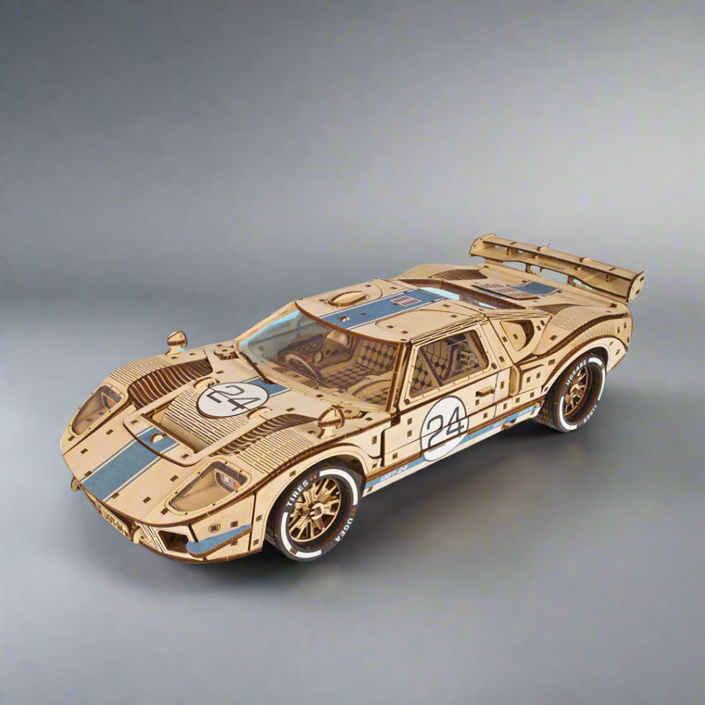 Desktrim™ | UGT-24 Endurance Racer Classic Le Mans Wooden Model Kit