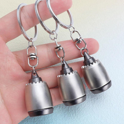 Desktrim | CNC Precision Turbofan Engine Keychain