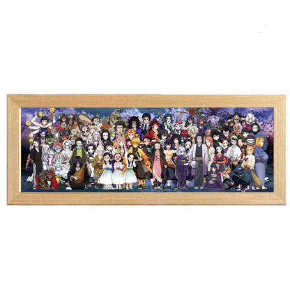 Desktrim™ | Anime Legends Acrylic Family Photo (LED Light)