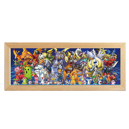 Desktrim™ | Anime Legends Acrylic Family Photo (LED Light)