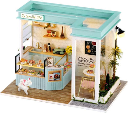 Desktrim™ | DIY Dollhouse Kit (Sunny Tea Station)