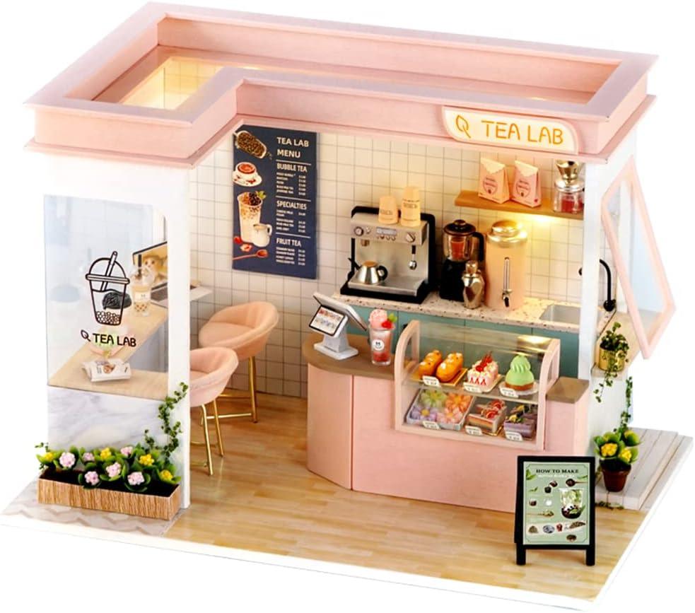 Desktrim™ | DIY Dollhouse Kit (Sunny Tea Station)