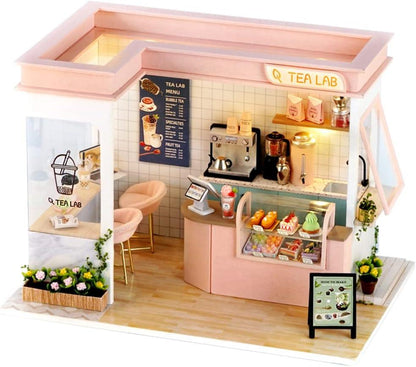 Desktrim™ | DIY Dollhouse Kit (Sunny Tea Station)