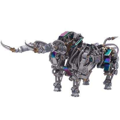 Desktrim™ | DIY 3D Metal Mechanical Bull Animal Model Assembly Kit 1087Pcs