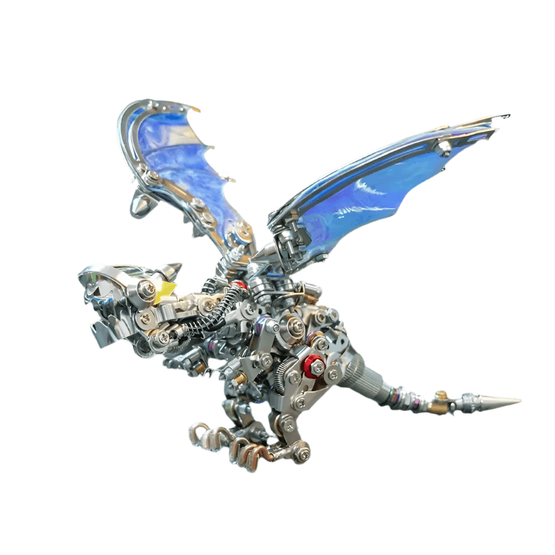 Desktrim™ | Mechanical Flying Dragon 3D Metal Puzzle Kit