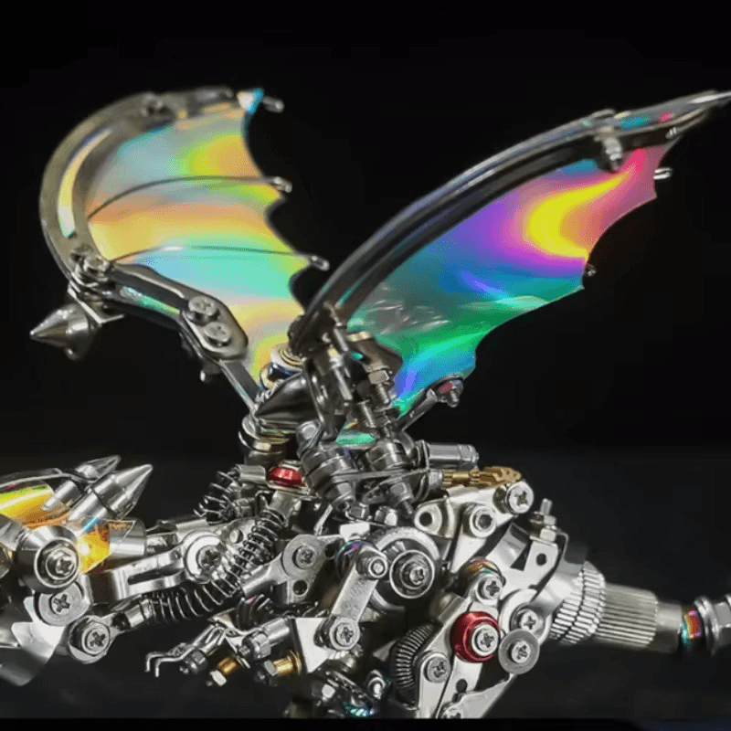 Desktrim™ | Mechanical Flying Dragon 3D Metal Puzzle Kit