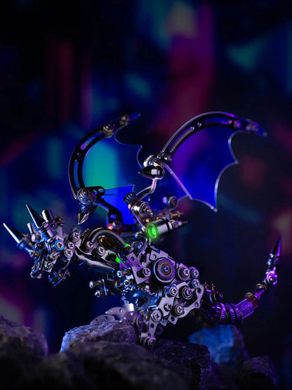 Desktrim™ | Mechanical Flying Dragon 3D Metal Puzzle Kit
