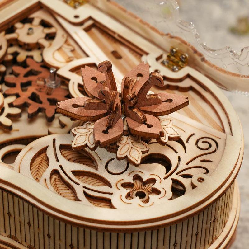 Desktrim™ | Grand Symphony Piano Mechanical Music Box 3D Wooden Puzzle