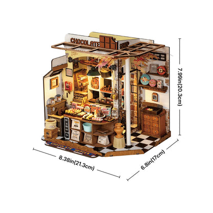 Desktrim™ | Henry's Chocolate DIY Miniature House