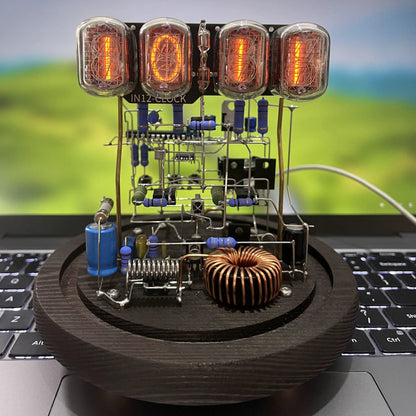 Desktrim™ | DIY CyberGlow IN12 Nixie Tube Desktop Clock