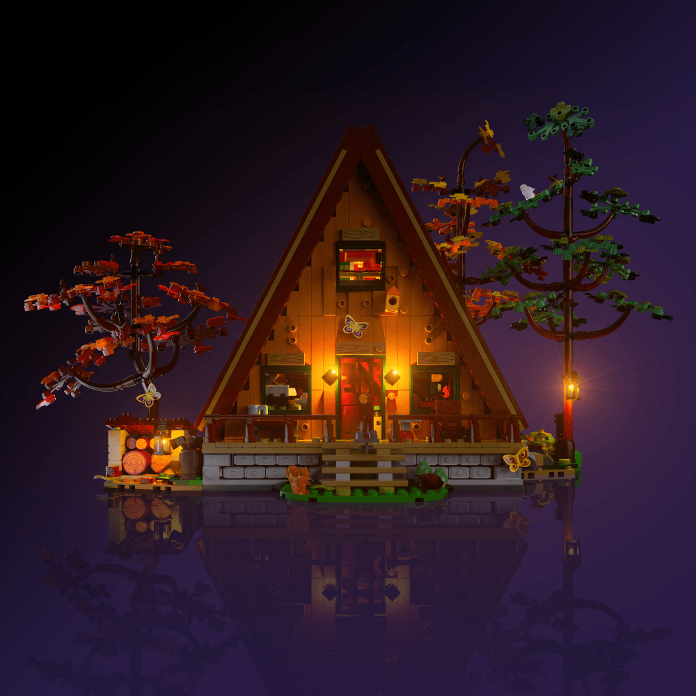 Desktrim™ | Light Kit for LEGO® A-Frame Cabin