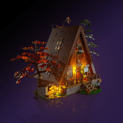 Desktrim™ | Light Kit for LEGO® A-Frame Cabin