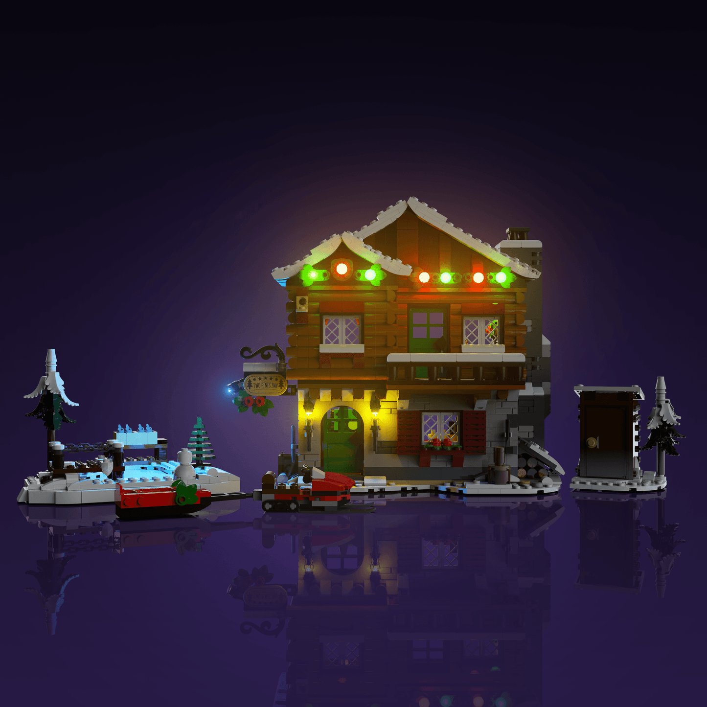 Desktrim™ | Light Kit for LEGO® Alpine Lodge