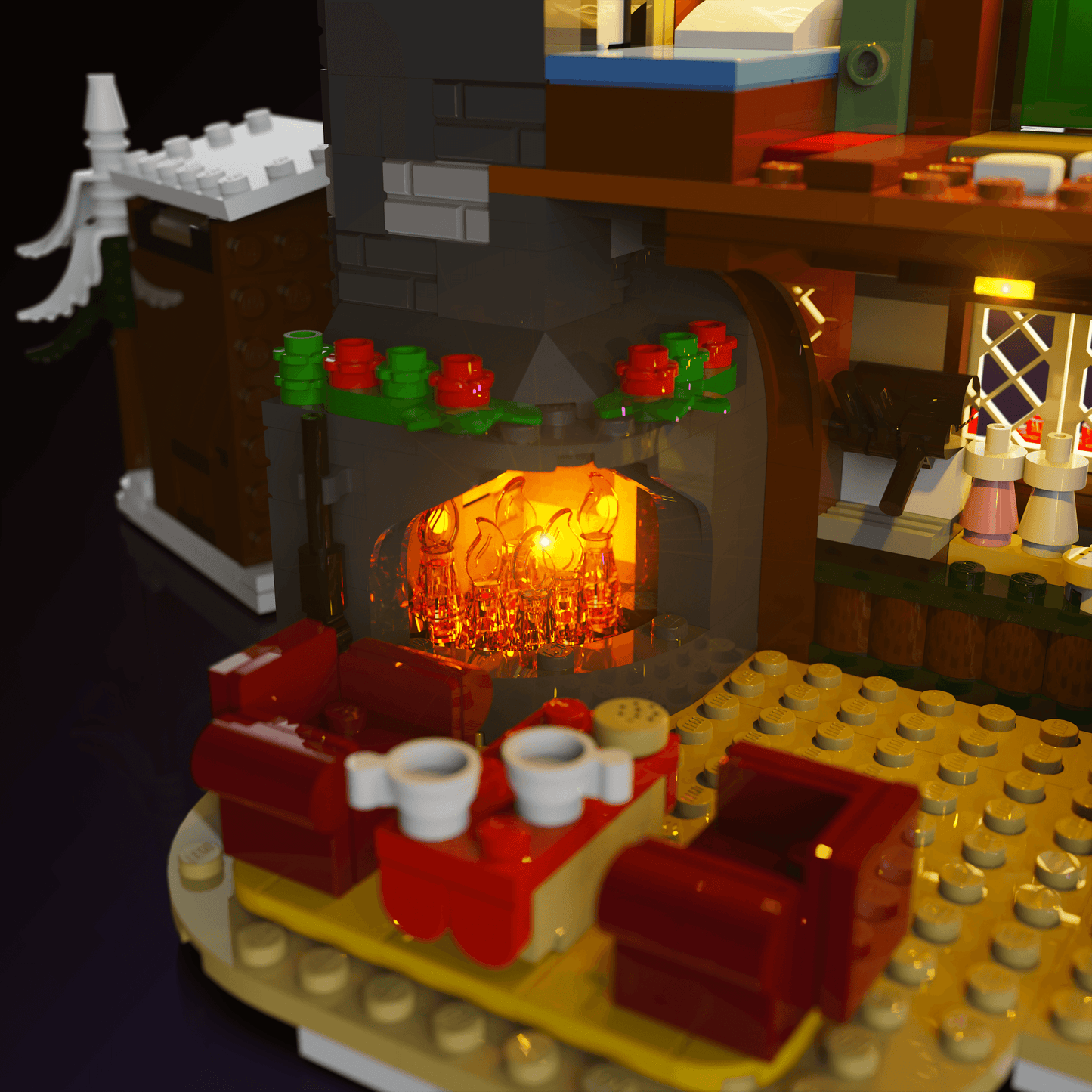 Desktrim™ | Light Kit for LEGO® Alpine Lodge