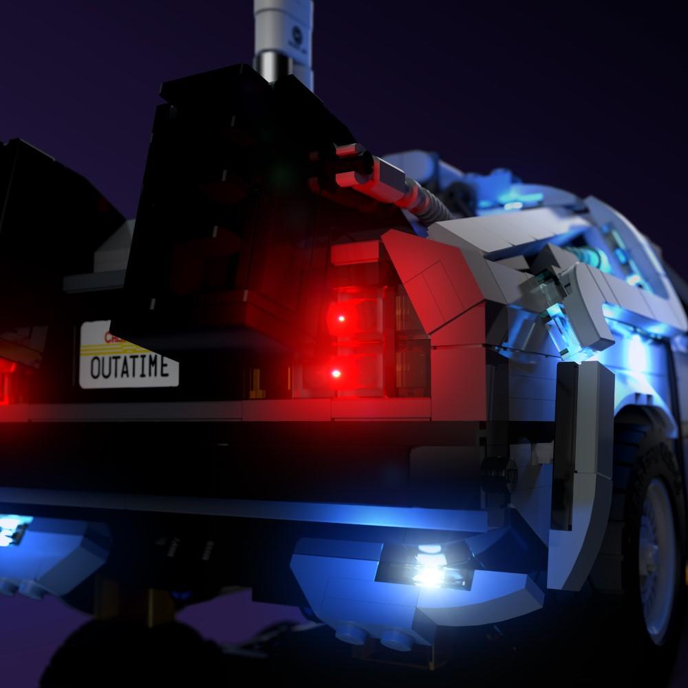 Desktrim™ | Light Kit for LEGO® Back to the Future Time Machine